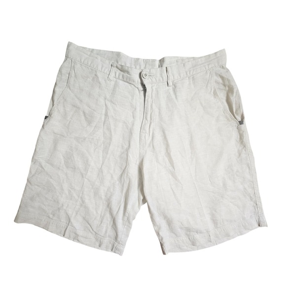 Patagonia Mens Hemp Organic Cotton Chino Shorts 33x10 Travel Coastal Resort - Picture 5 of 9